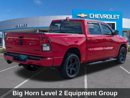 Flame Red Clearcoat 2021 RAM 1500 Big Horn