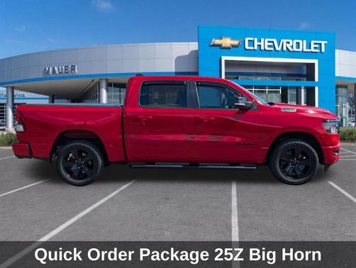 Flame Red Clearcoat 2021 RAM 1500 Big Horn