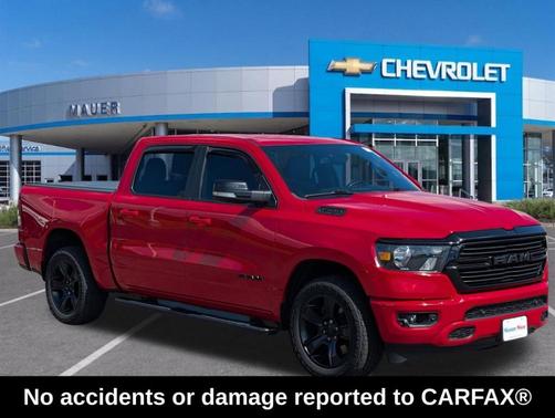 Flame Red Clearcoat 2021 RAM 1500 Big Horn