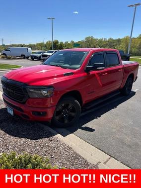 Flame Red Clearcoat 2021 RAM 1500 Big Horn