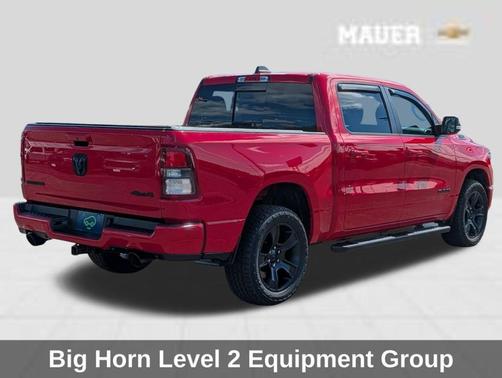 Flame Red Clearcoat 2021 RAM 1500 Big Horn