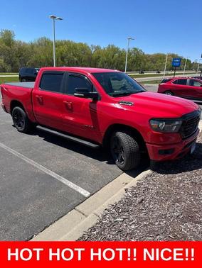 Flame Red Clearcoat 2021 RAM 1500 Big Horn