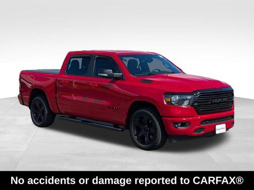 Flame Red Clearcoat 2021 RAM 1500 Big Horn