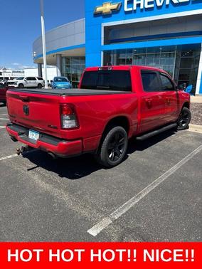 Flame Red Clearcoat 2021 RAM 1500 Big Horn