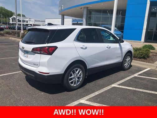 Summit White 2022 Chevrolet Equinox 1LT