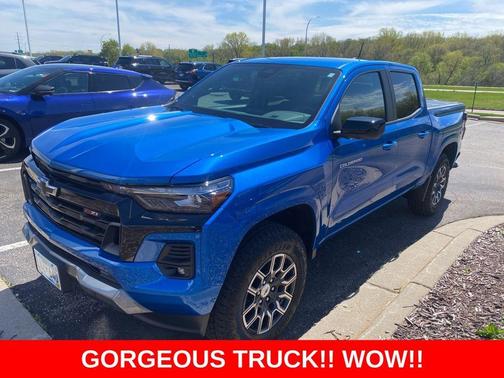 Glacier Blue Metallic 2024 Chevrolet Colorado Z71