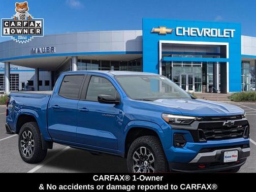 Glacier Blue Metallic 2024 Chevrolet Colorado Z71