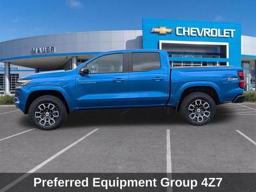 Glacier Blue Metallic 2024 Chevrolet Colorado Z71