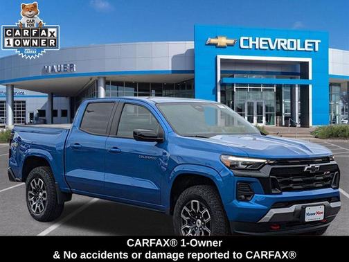 Glacier Blue Metallic 2024 Chevrolet Colorado Z71