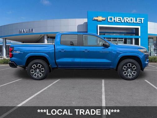 Glacier Blue Metallic 2024 Chevrolet Colorado Z71