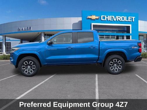 Glacier Blue Metallic 2024 Chevrolet Colorado Z71