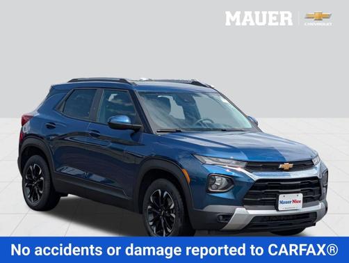 Pacific Blue Metallic 2021 Chevrolet Trailblazer LT