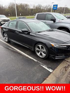 Black 2018 Honda Accord Touring