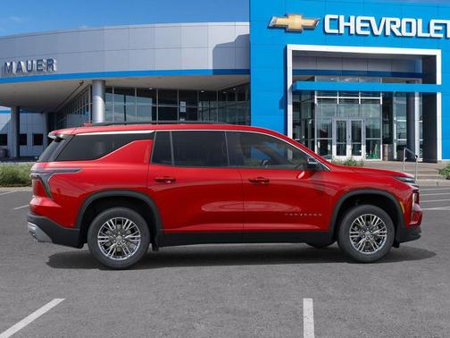 Red 2026 Chevrolet Traverse LT