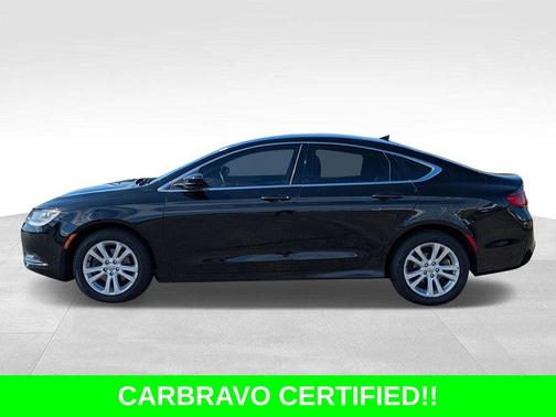 Black Clearcoat 2017 Chrysler 200 Limited