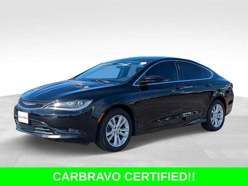 Black Clearcoat 2017 Chrysler 200 Limited