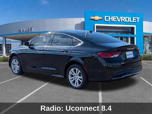 Black Clearcoat 2017 Chrysler 200 Limited