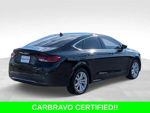 Black Clearcoat 2017 Chrysler 200 Limited