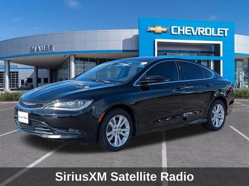 Black Clearcoat 2017 Chrysler 200 Limited