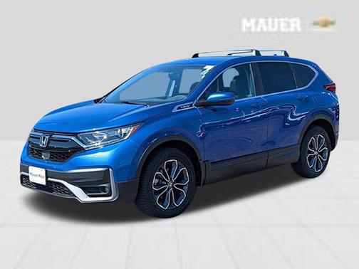 Blue 2021 Honda CR-V EX-L