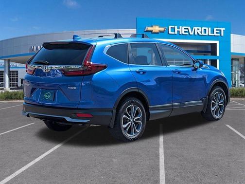 Blue 2021 Honda CR-V EX-L