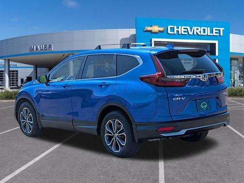 Blue 2021 Honda CR-V EX-L