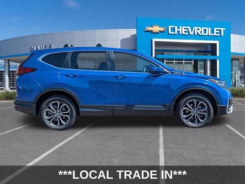 Blue 2021 Honda CR-V EX-L