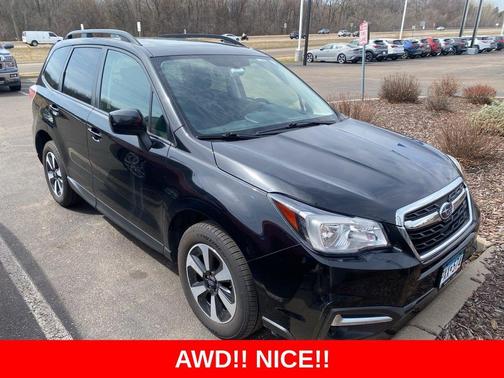 Crystal Black Silica 2018 Subaru Forester 2.5i Premium