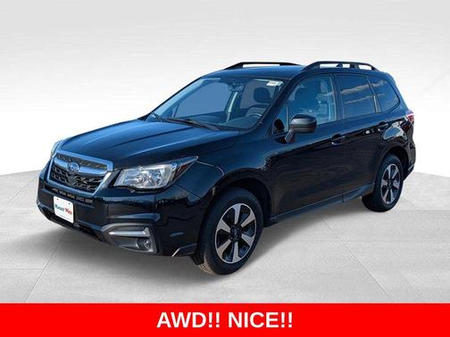 Crystal Black Silica 2018 Subaru Forester 2.5i Premium