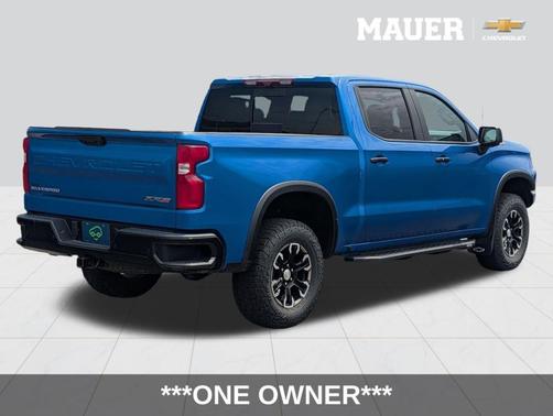 Glacier Blue Metallic 2022 Chevrolet Silverado 1500 ZR2