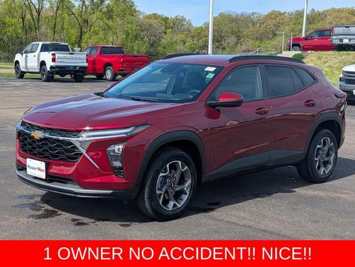 Crimson Metallic 2024 Chevrolet Trax LT