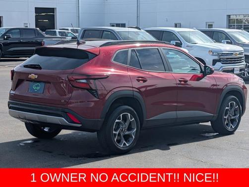 Crimson Metallic 2024 Chevrolet Trax LT