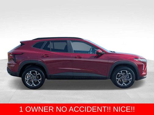 Crimson Metallic 2024 Chevrolet Trax LT