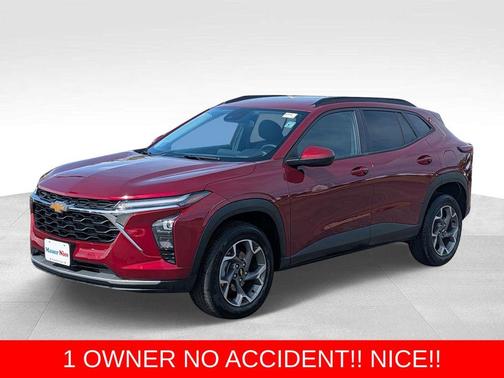 Crimson Metallic 2024 Chevrolet Trax LT