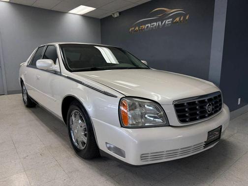 White 2003 Cadillac DeVille Base