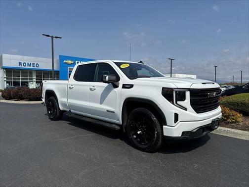 Summit White 2022 GMC Sierra 1500 Elevation