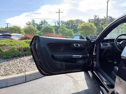 Shadow Black 2023 Ford Mustang EcoBoost Premium