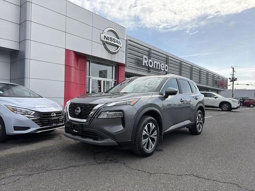 Gray 2023 Nissan Rogue SV