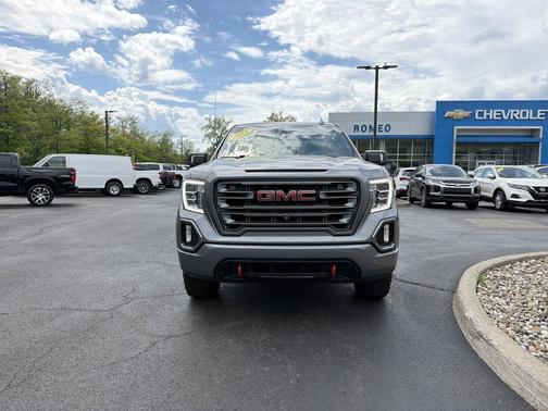 Satin Steel Metallic 2021 GMC Sierra 1500 AT4