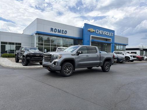Satin Steel Metallic 2021 GMC Sierra 1500 AT4