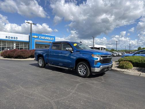 Glacier Blue Metallic 2023 Chevrolet Silverado 1500 LT