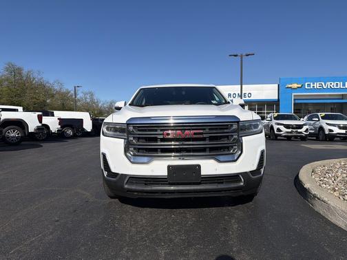 Summit White 2021 GMC Acadia AWD SLE