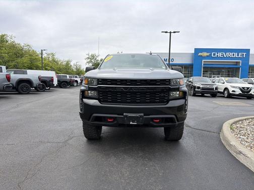 Satin Steel Metallic 2022 Chevrolet Silverado 1500 Limited Custom Trail Boss