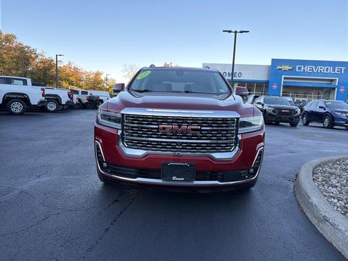 Cayenne Red Tintcoat 2021 GMC Acadia Denali