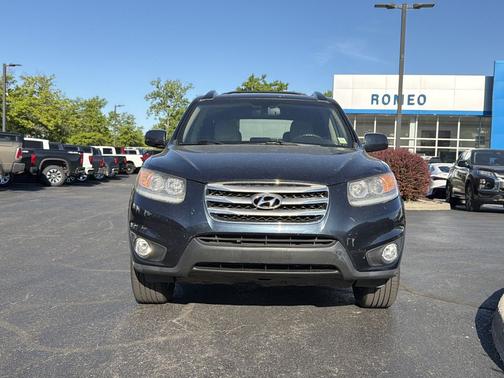 Pacific Blue Pearl 2012 Hyundai SANTA FE Limited