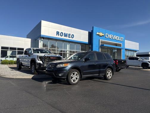 Pacific Blue Pearl 2012 Hyundai SANTA FE Limited
