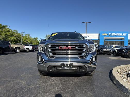 Pacific Blue Metallic 2020 GMC Sierra 1500 SLT