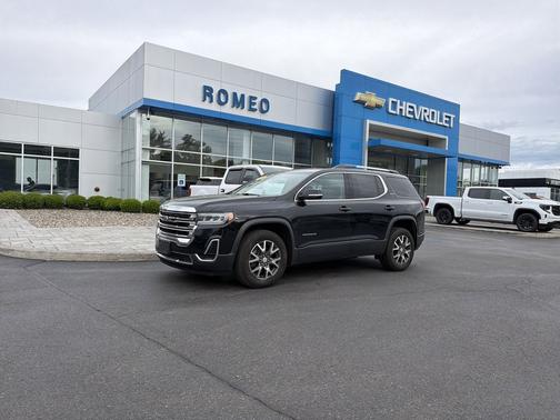 Ebony Twilight Metallic 2021 GMC Acadia AWD SLE