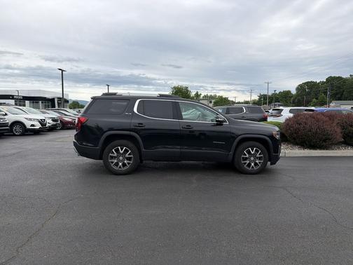 Ebony Twilight Metallic 2021 GMC Acadia AWD SLE