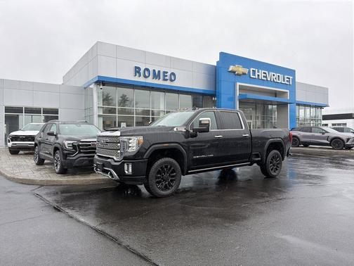 Ebony Twilight Metallic 2021 GMC Sierra 3500 Denali